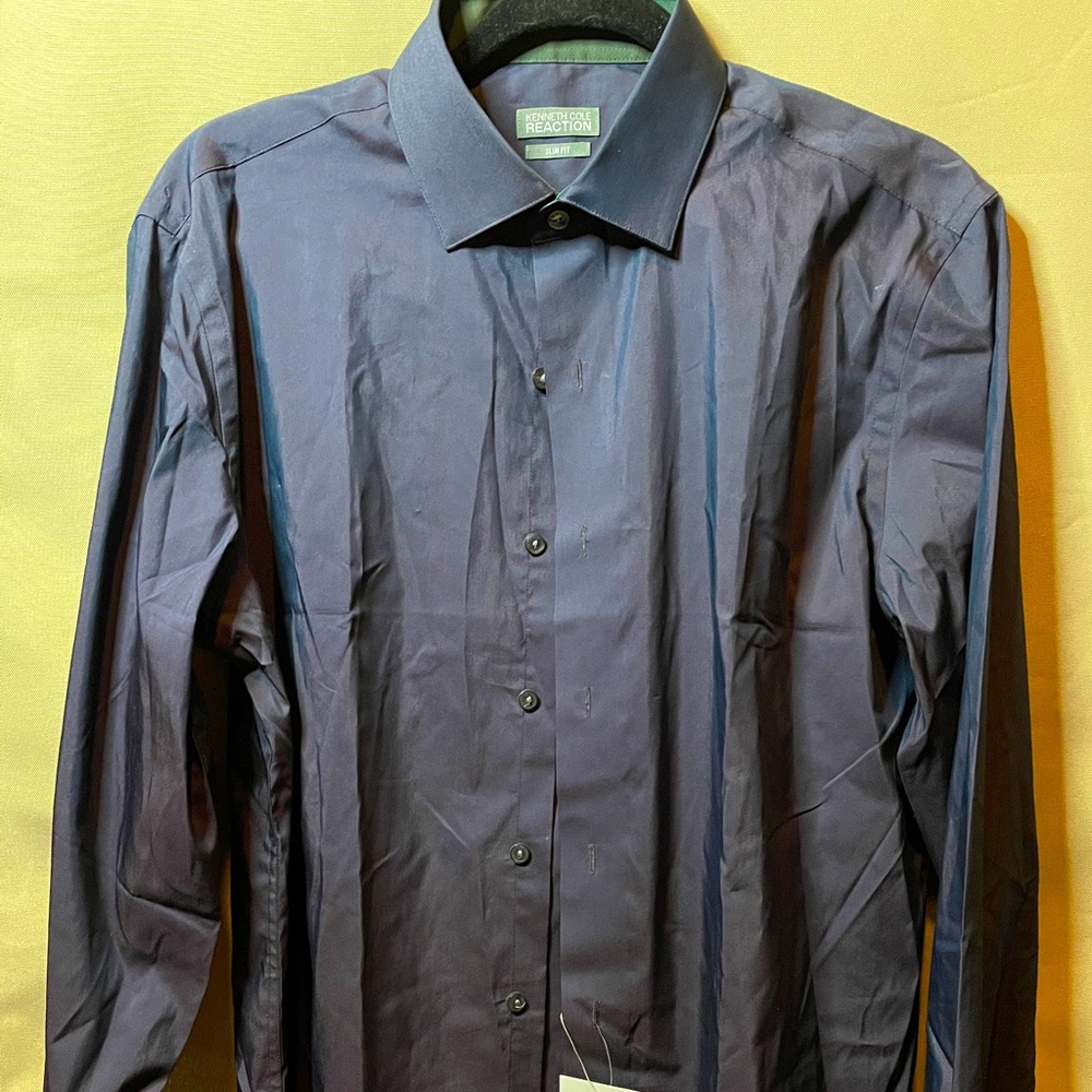 Kenneth Cole Men’s Slim Fit Dress Shirt